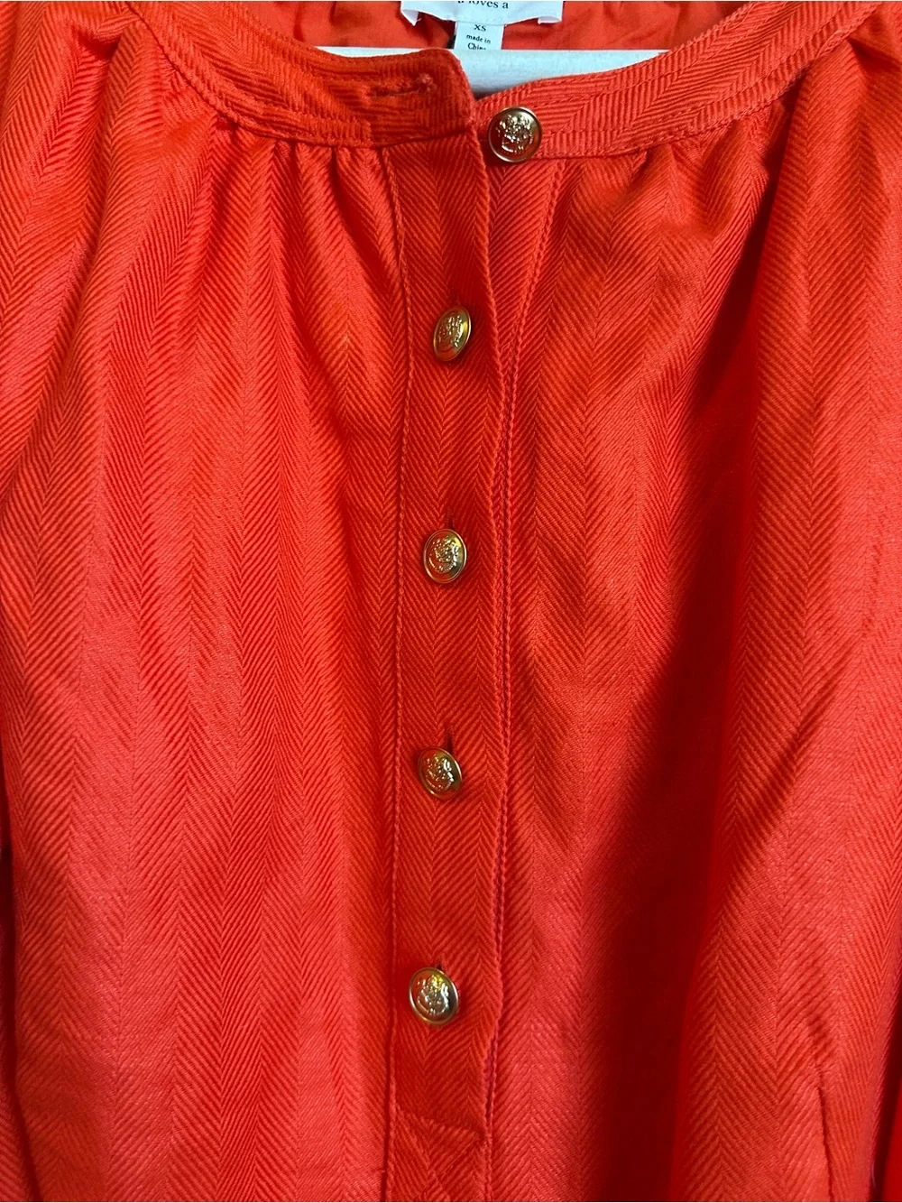A loves A- NWT Bright Puff-Sleeve Belted Mini Dress